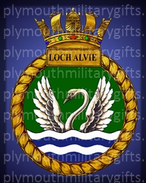 HMS Loch Alvie Magnet
